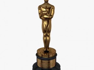 オスカー 3Dモデル