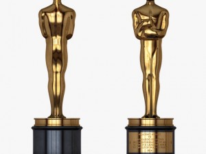 the oscar 3D Модель