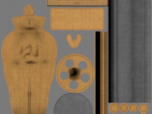 the oscar 3D Модель