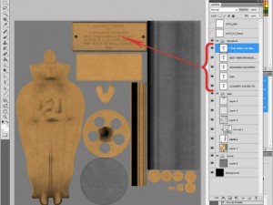the oscar 3D Модель