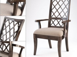 bassett emporium arm chair Model 3D