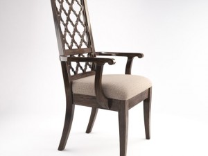 bassett emporium arm chair Model 3D