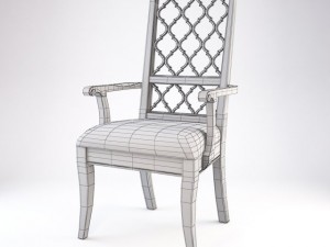 bassett emporium arm chair Model 3D