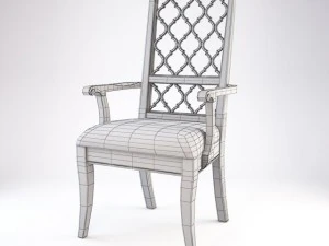 bassett emporium arm chair 3D Model