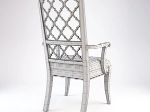 bassett emporium arm chair 3D Model