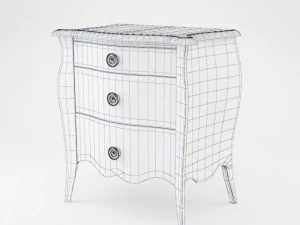 charme night table articolo 727g 3D Model