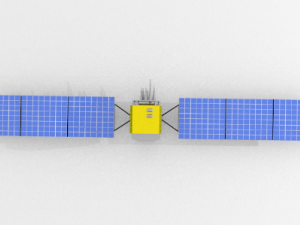 basic satellite Modèle 3D