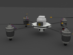 drone 3Dモデル