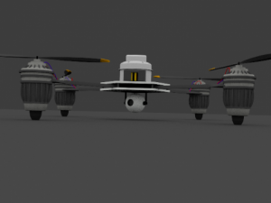 drone 3Dモデル