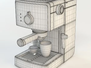 커피 메이커 3D 모델