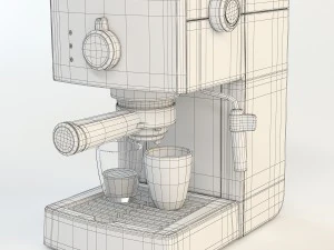 커피 메이커 3D 모델