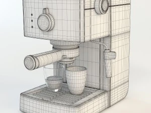 커피 메이커 3D 모델