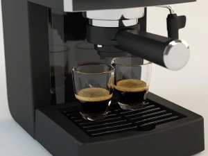 커피 메이커 3D 모델