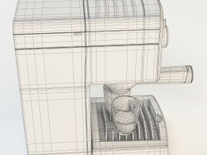 coffee maker Modello 3D