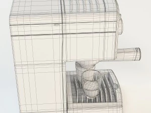 커피 메이커 3D 모델