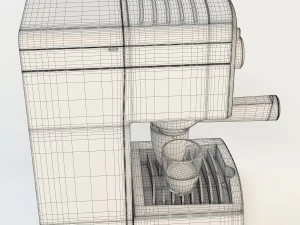 커피 메이커 3D 모델