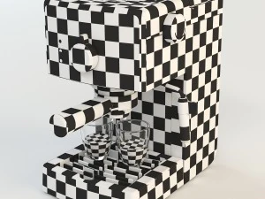 커피 메이커 3D 모델