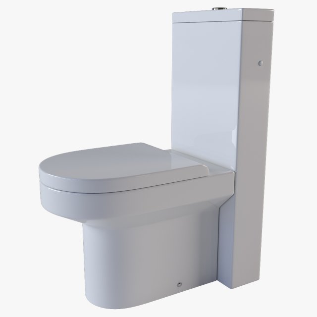 toilet hatria daytime 3D Model .c4d .max .obj .3ds .fbx .stl .blend 