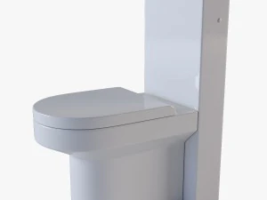 banheiro hatria durante o dia Modelo 3D