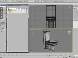 toilet hatria daytime 3D Model