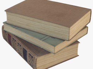 old books 3D Model