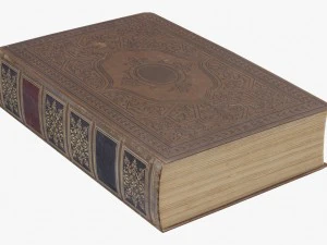 vieux livres Modèle 3D