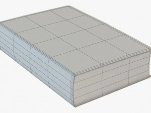 vieux livres Modèle 3D