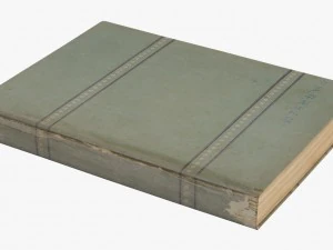 vieux livres Modèle 3D