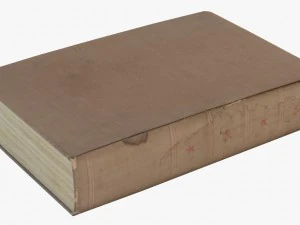 vieux livres Modèle 3D