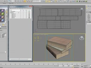 vieux livres Modèle 3D