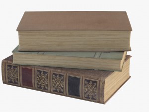 old books 3D Model