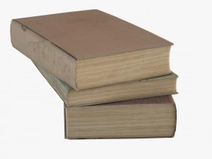 vieux livres Modèle 3D