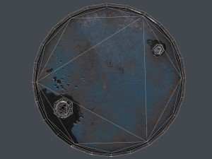 oil barrel lowpoly Modelo 3D