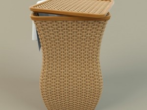 wicker basket 3D-Modell