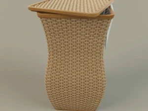 wicker basket 3D Model