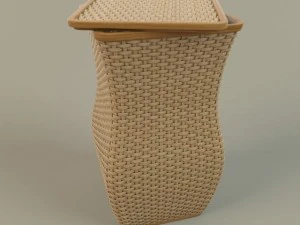 wicker basket 3D Model