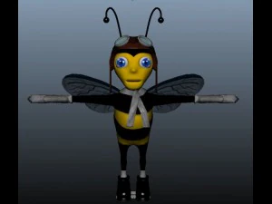 personagem de abelha Modelo 3D