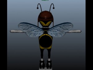 bee character 3D Модель