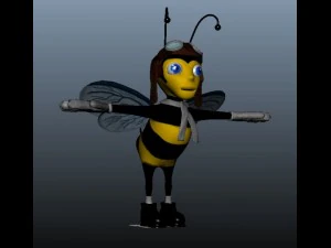 personagem de abelha Modelo 3D