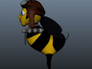 bee character 3D Модель