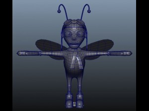 bee character 3D Модель