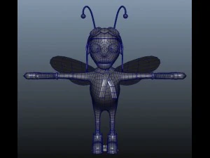 personagem de abelha Modelo 3D