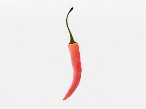 chilli pepper bunch 3D Model