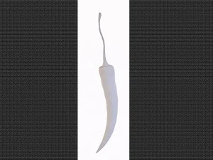 chilli pepper bunch 3D Model