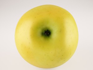 apples set with bowl and dish Modelo 3D