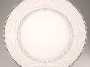 apples set with bowl and dish 3D Model