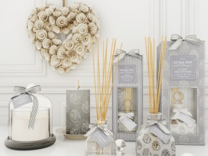 next antique rose muguet home fragrance 3D Model