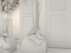 next antique rose muguet home fragrance 3D मॉडल