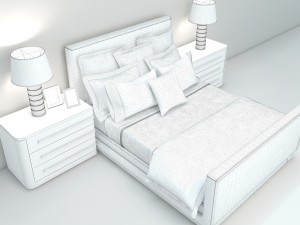 ralph lauren bedding collection 3D 모델