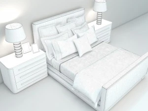 ralph lauren bedding collection 3D Model